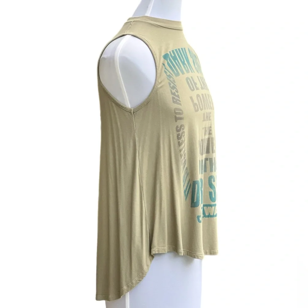 Disney Parks Authentic Original Star Wars Tank Small Moss Green Dark Side - Picture 2 of 6